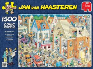 Jan Van Haasteren – The Building Site – 1500 Bitar