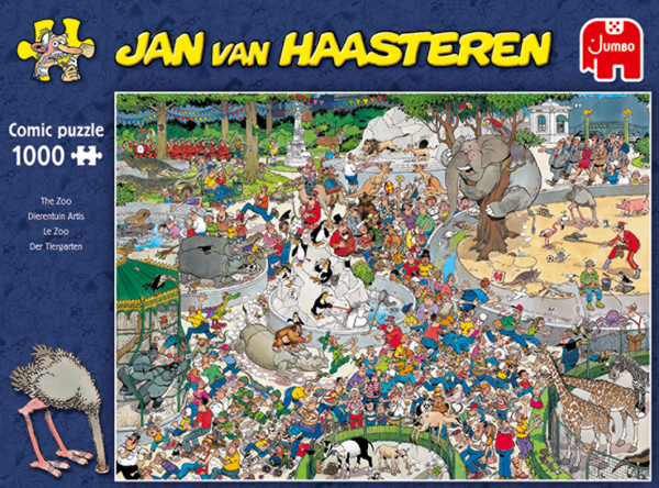 Jan Van Haasteren - The Zoo - 1000 Bitar