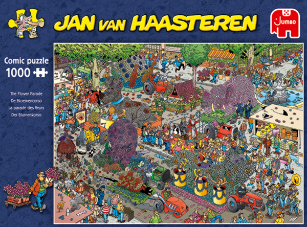 Jan Van Haasteren - The Flower Parade 1000 Bitar