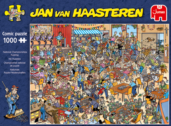Jan Van Haasteren - National Championships 1000 Bitar