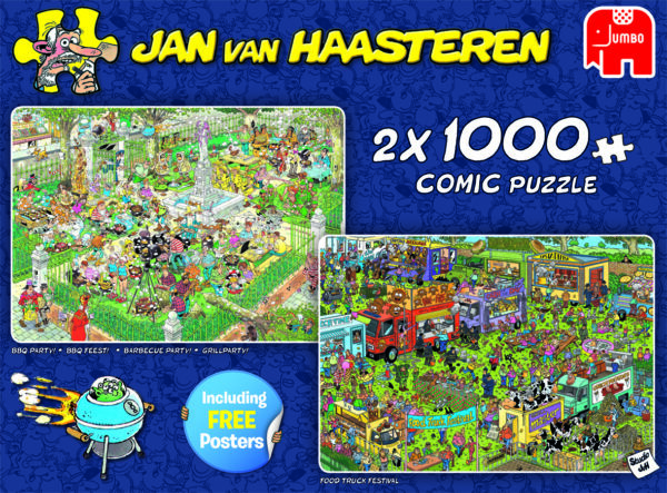 Jan Van Haasteren - BBQ Party & Food Truck Festival - 2x1000 bitar