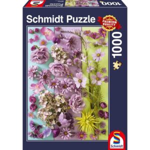 Schmidt – Violet Flowers – 1000 bitar
