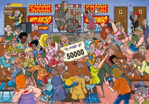 Wasgij – Mystery 19 Bingo Blunder – 1000 bitar