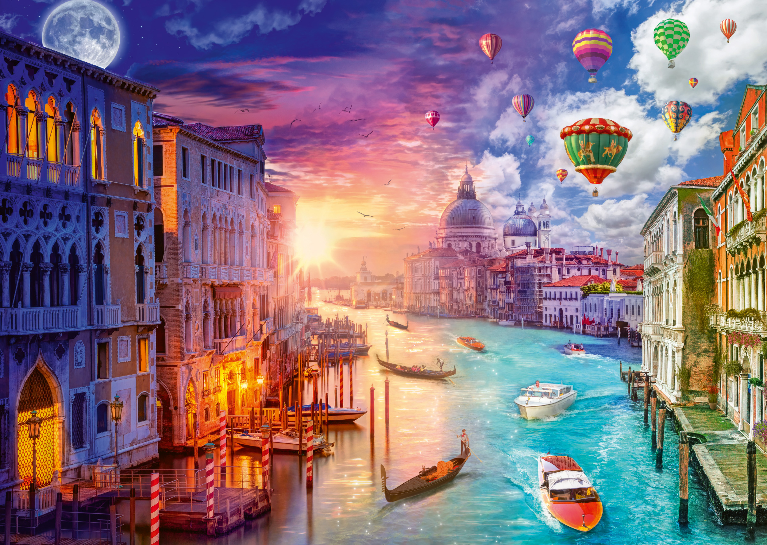 Schmidt - Lars Stewart - Venedig Night and Day - 1000 bitar - Bild 3