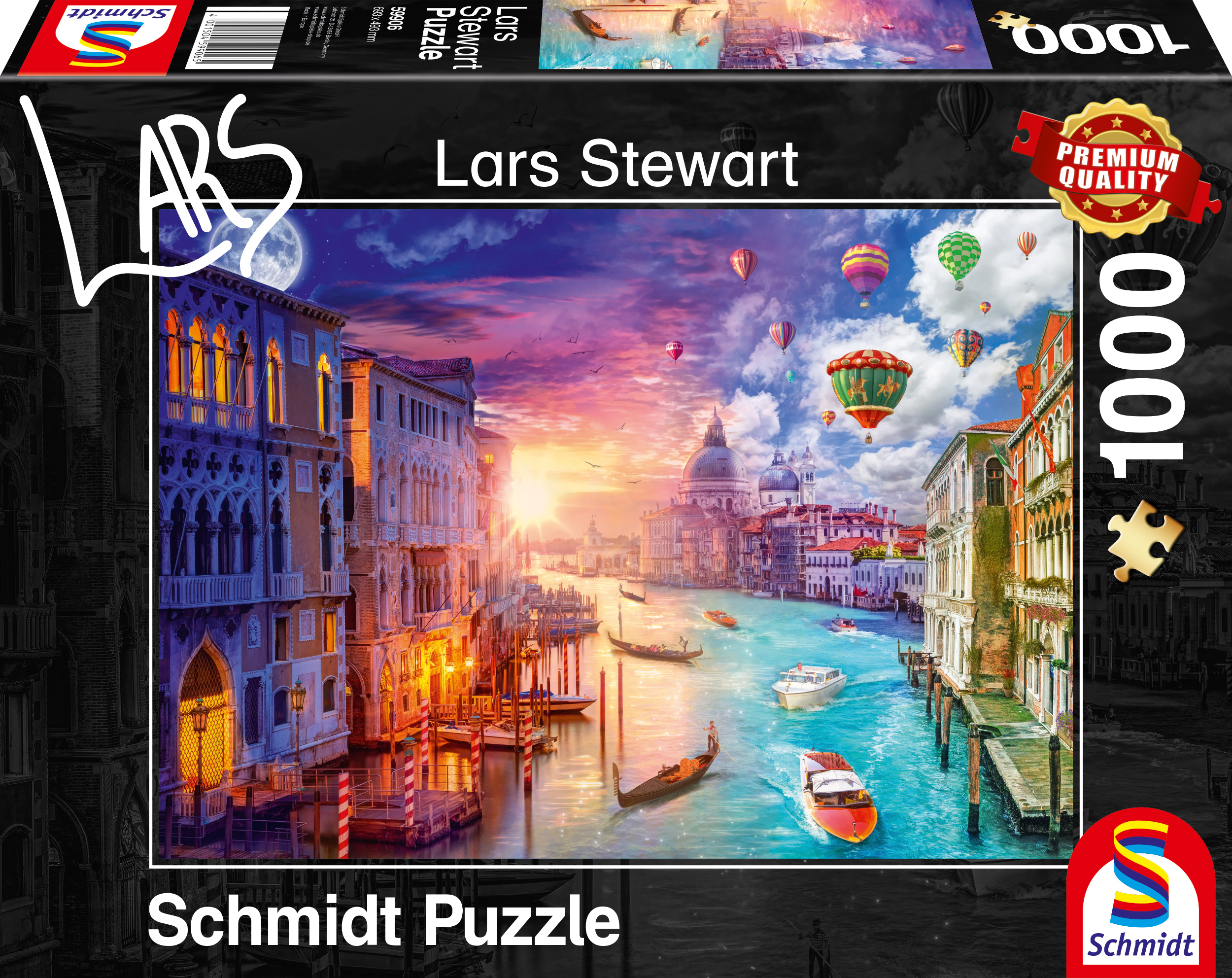 Schmidt - Lars Stewart - Venedig Night and Day - 1000 bitar
