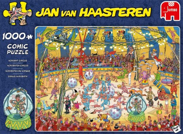 Jan Van Haasteren - Acrobat Circus - 1000 Bitar