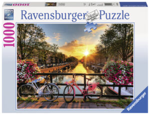 Ravensburger “Bicycles in Amsterdam” – 1000 bitar