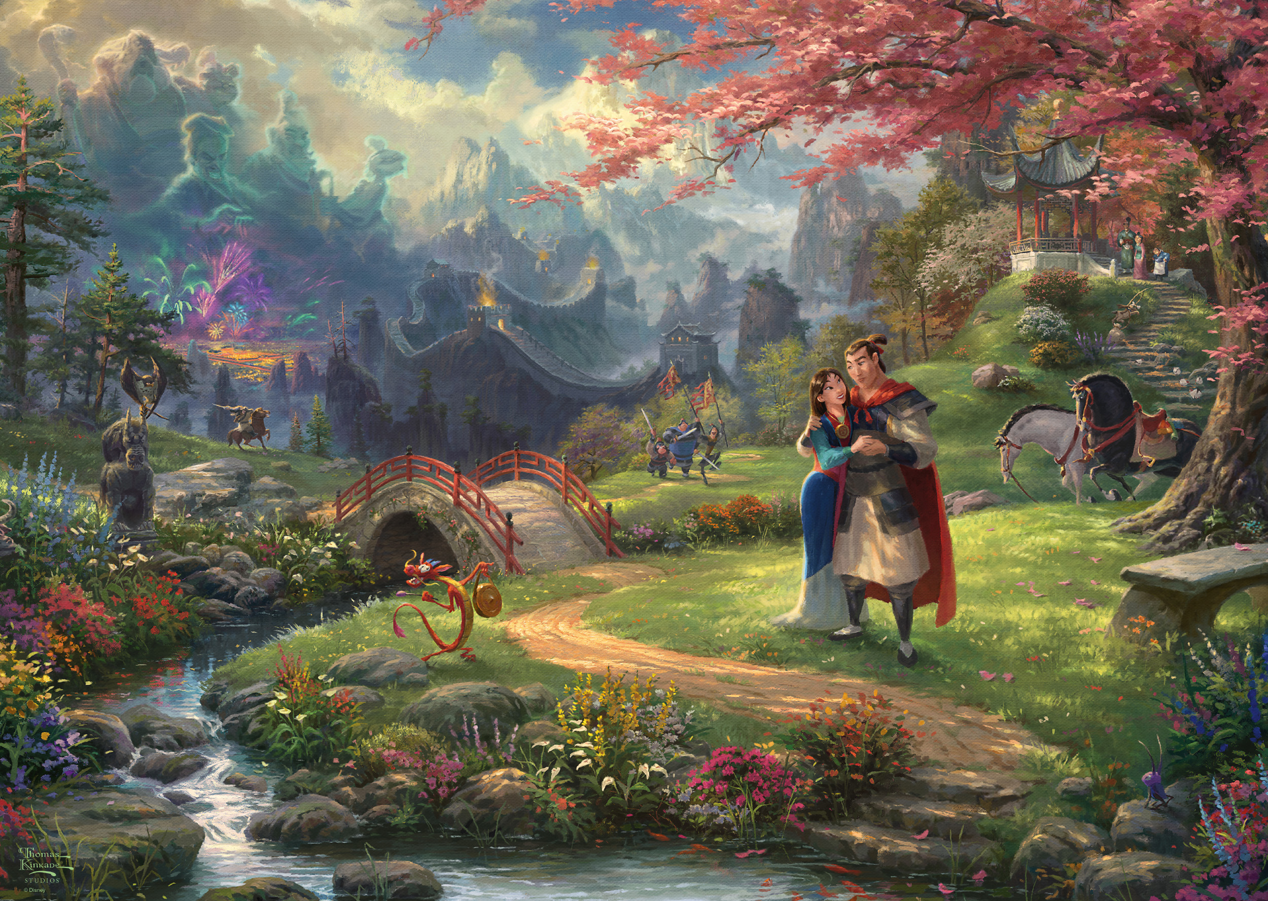Schmidt - Mulan - Disney -1000 bitar - Bild 2