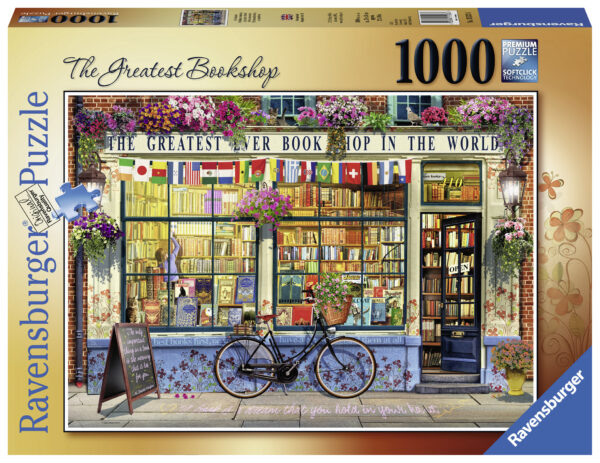 Ravensburger - The Greatest Bookshop - 1000 bitar
