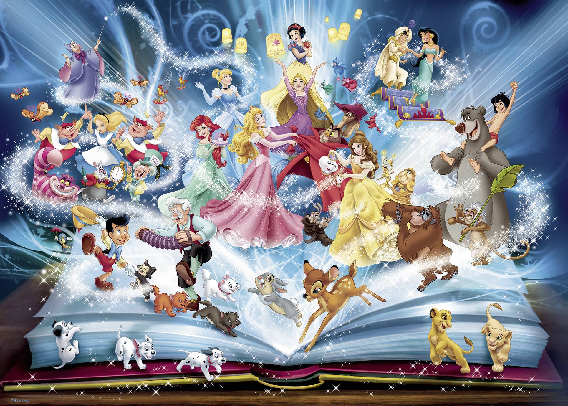 Ravensburger - Disney´s Magical Storybook - 1500 bitar - Bild 2
