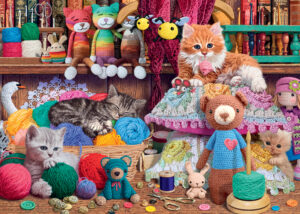 Ravensburger – Knitty Kitty! – 1000 bitar