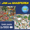 Jan Van Haasteren - Christmas dinner+ Christmas Tree Market 2x1000 bitar