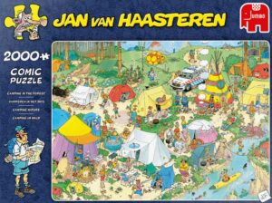 Jan Van Haasteren – Camping In The Forest – 2000 Bitar
