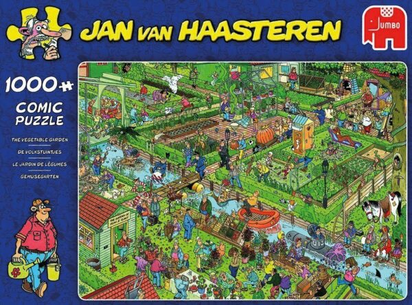 Jan Van Haasteren - Vegetable Garden - 1000 Bitar