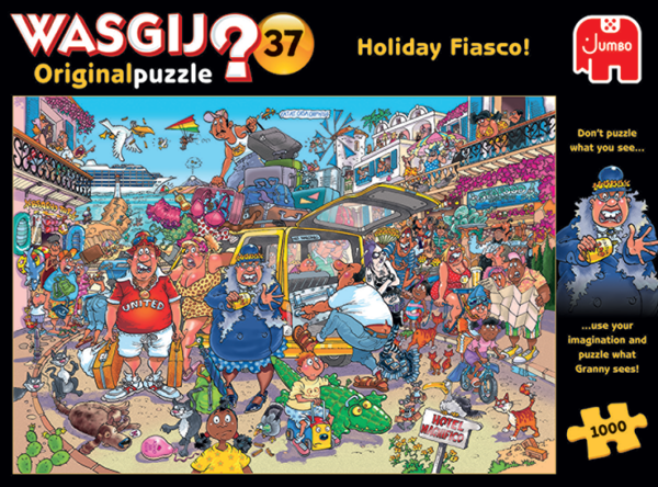 Wasgij - Original 37 - Holiday Fiasco! - 1000 bitar