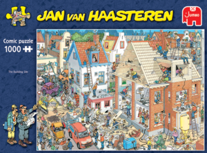 Jan Van Haasteren – The Building Site – 1000 Bitar