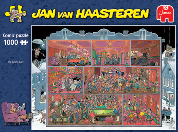 Jan Van Haasteren - The Grand Café - 1000 Bitar