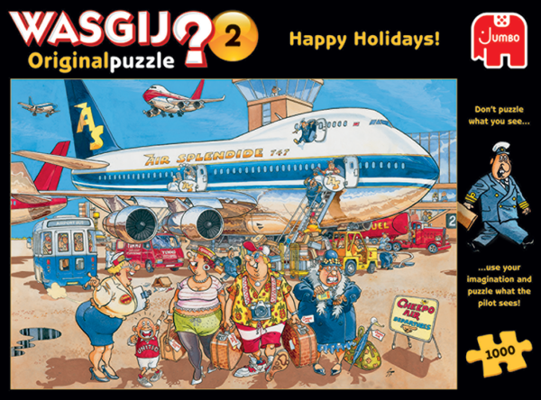 Wasgij - Original 2 "Happy Holidays!" - 1000 bitar
