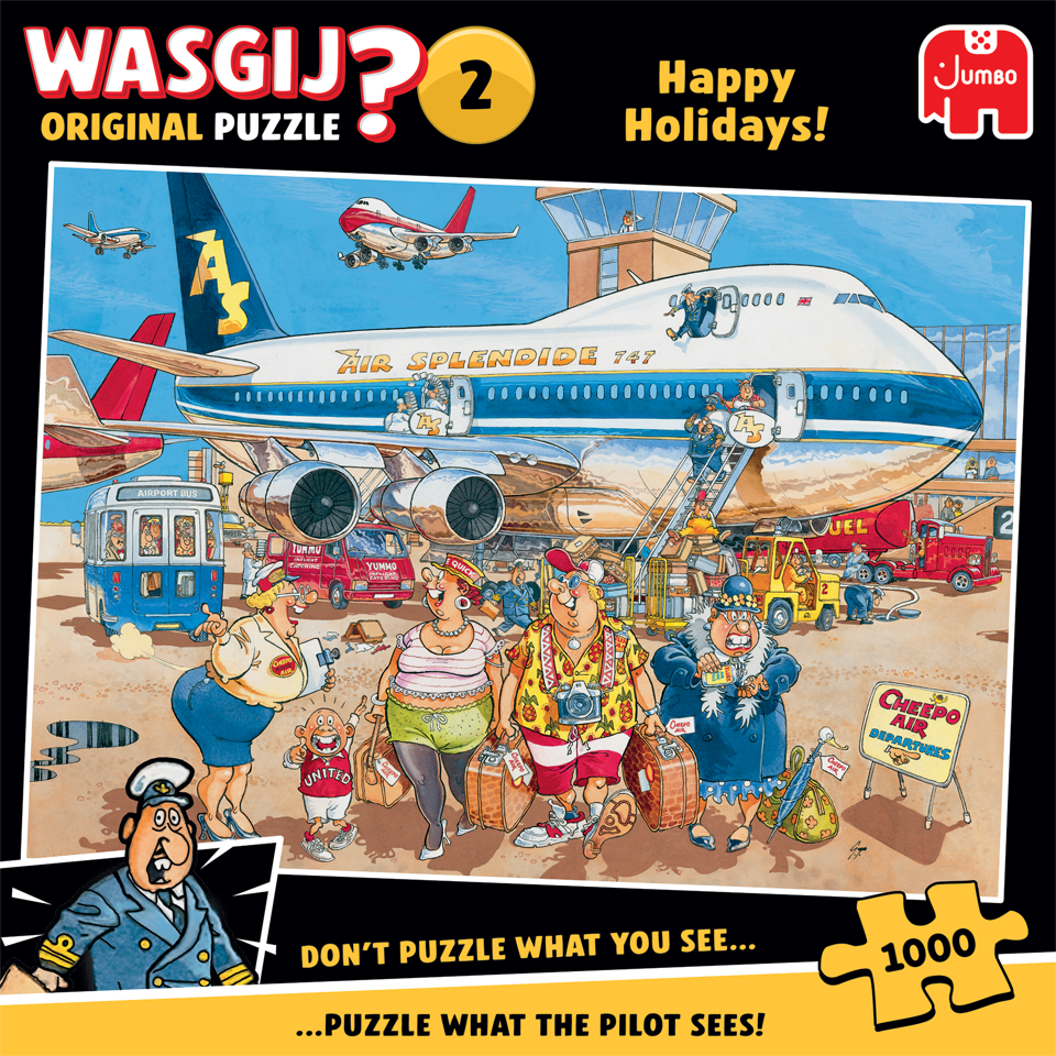 Wasgij - Original 2 - Happy Holidays! - 1000 bitar
