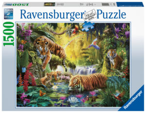 Ravensburger “Tranquil Tigers” – 1500 bitar