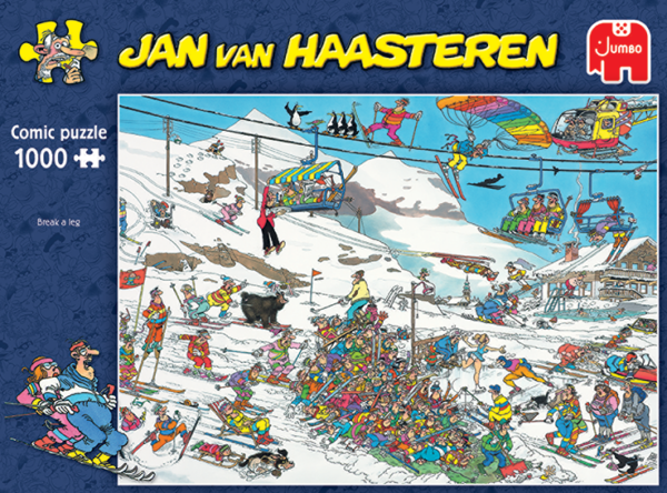 Jan Van Haasteren - Break A Leg - 1000 Bitar