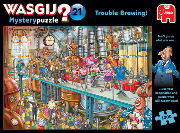 Wasgij - Mystery 21 Trouble Brewing! - 1000 bitar