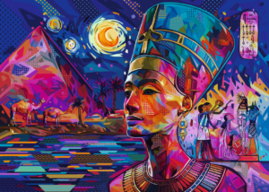 Ravensburger – Nefertiti on the Nile – 1000 bitar