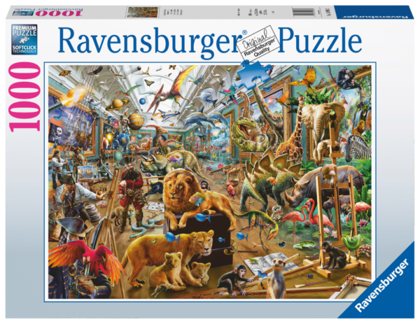 Ravensburger - Chaos in The Gallery - 1000 bitar