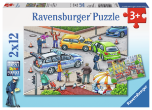 Ravensburger – Blue Lights On The Way 2×12 bitar