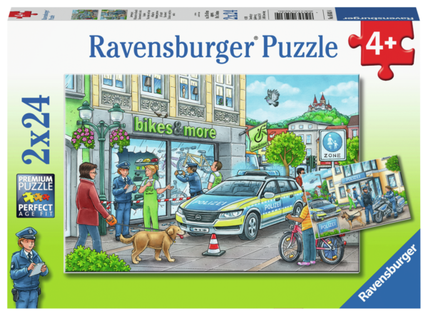 Ravensburger - Police At Work! 2x24 bitar