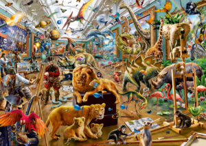 Ravensburger – Chaos in The Gallery – 1000 bitar