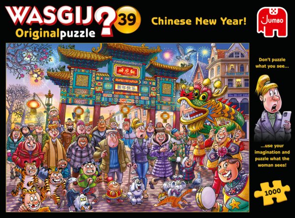 Wasgij - Original 39 - Chinese New Year! - 1000 bitar