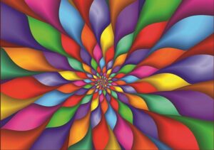 Magnolia – Rainbow Petals – 1000 bitar