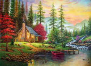 Nova – Cabin in the Forest – 1000 bitar