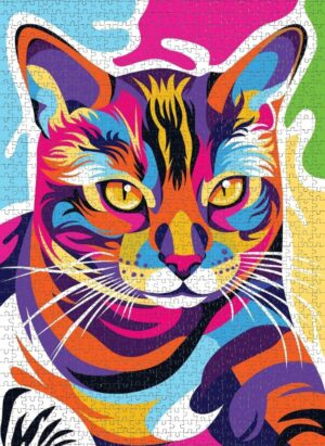 Nova – Colorful Cat – 1000 bitar