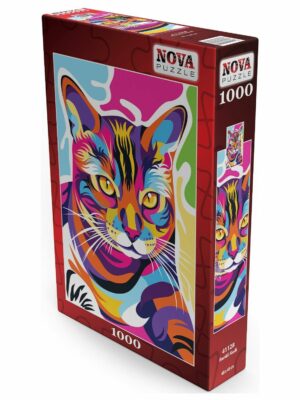 Nova – Colorful Cat – 1000 bitar