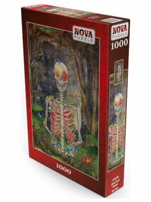 Nova – Blooming Flowers Skeleton – 1000 bitar