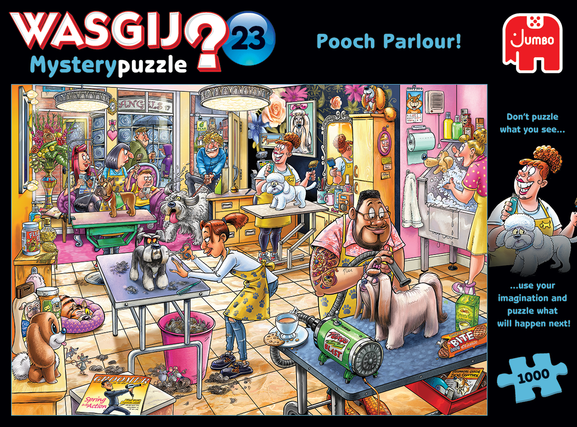 Wasgij - Mystery 23 - Pooch Parlour! - 1000 bitar