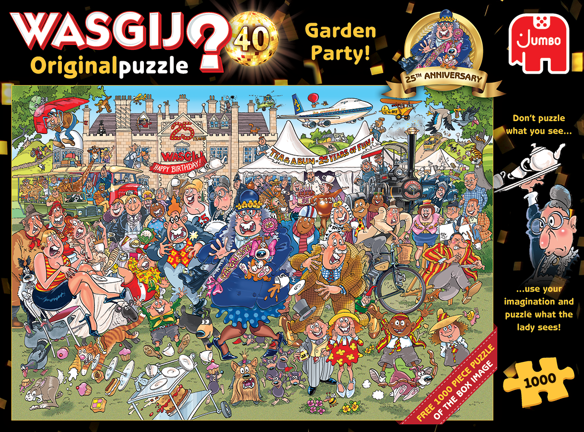 Wasgij - Original 40 - Garden Party! - 2x1000 bitar