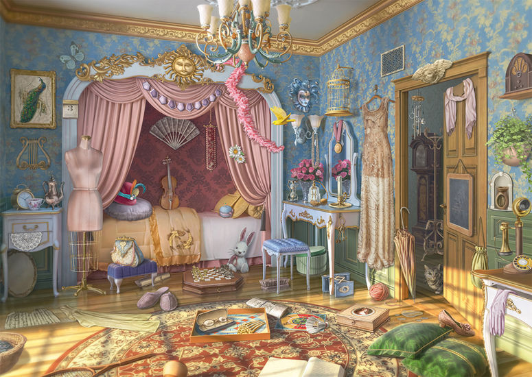Schmidt - June´s Bedroom - 1000 bitar