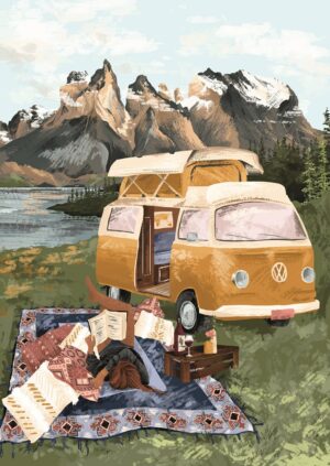 Magnolia – Torres del Paine – Chile – 1000 bitar