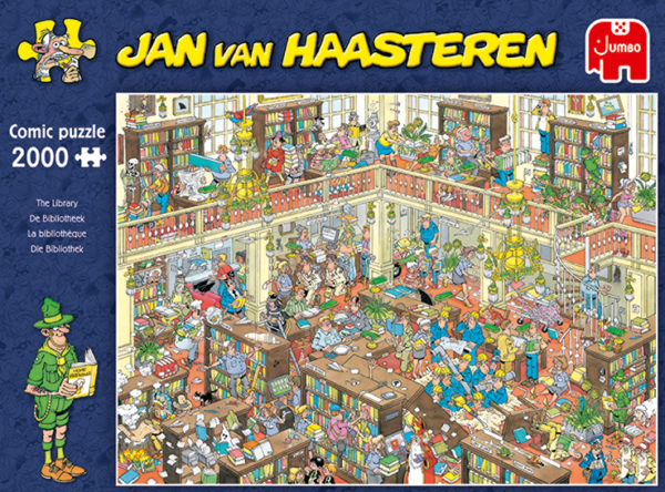 Jan Van Haasteren - The Library - 2000 Bitar