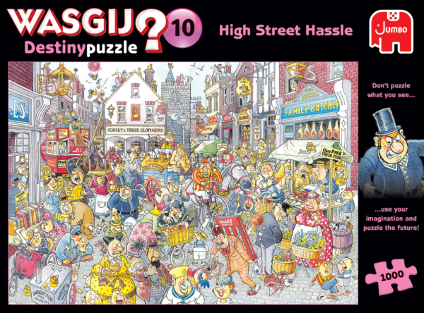 Wasgij - Destiny 10 - High Street Hassle -1000 bitar