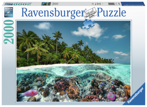 Ravensburger - A Dive in The Maldives - 2000 bitar
