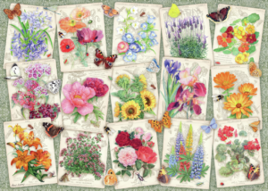 Ravensburger – Garden Flowers – 1000 bitar