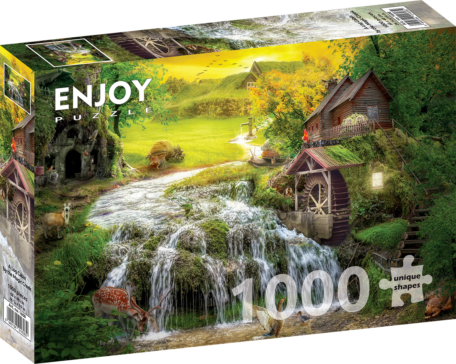 Enjoy - A Log Cabin by the Magic Creek - 1000 bitar