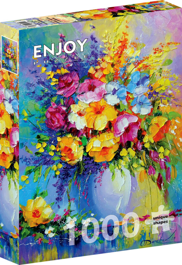 Enjoy - Bouquet of Summer Flowers - 1000 bitar