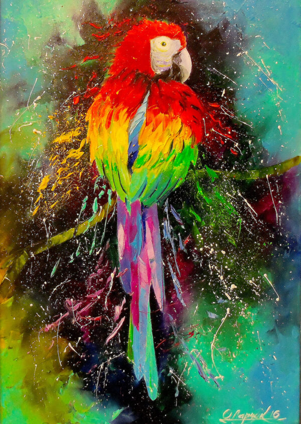 Enjoy - Colorful Parrot - 1000 bitar