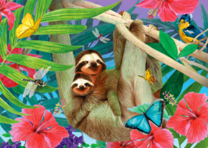 Enjoy – Sweet Sloths – 1000 bitar