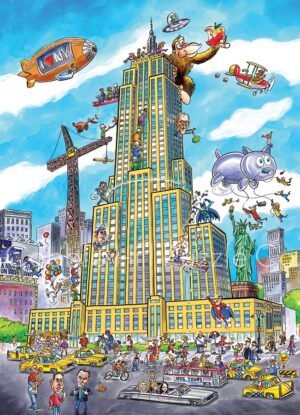 Cobble Hill – Doodle Town Empire State – 1000 bitar